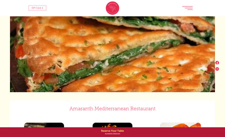 Amaranth Restaurant: Website and Logo Design
Famous Restaurant in New York
