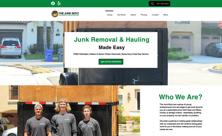 Junk Removal ( Service Website ): 