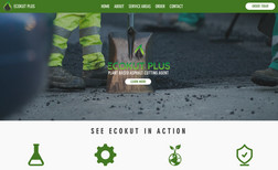 EcoKut Plus Website about environmental friendly alternative m...