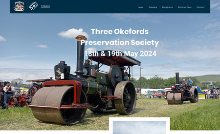 Three Okefords Rally: We produced a website for the Three Okefords Preservation Society. Their previous website was run down and didn't do what they wanted it to. We redesigned the whole website from the ground up ensuring that they get seen. The results and feedback are lovely to hear.