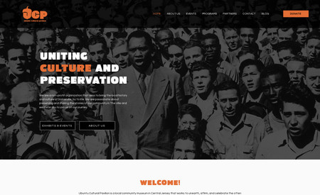 UCP: Website design for non-profit organization.