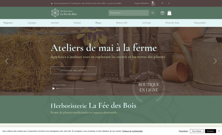 lafeedesbois: Refonte complète site E-Commerce