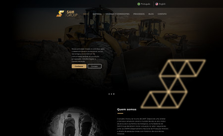 Samgroup | Mining company in Brazil: The project began in 2007. After an analysis
careful and broad analysis of the world scenario due to the high rate
demand and technological increases, the founders of
SAM Group decided to start operating in the sector by requesting
with the DNPM (National Department of Mineral Production)
the right to research areas with a history of mineral occurrences.

Therefore, a technical team was created to develop plans
of research and requirements for the areas, starting with the
acquisition of rights to a Tantalita application in Amazonas.

Subsequently, 3 more areas were acquired in nearby regions, targeting other minerals, including gold, diamond
and niobium.