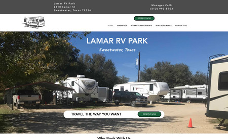 Lamar RV Park: RV Park Project.