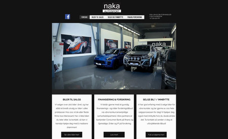 Naka Autosport AS: Our role
Full project development

Project goals
The customer had an old website that needed a whole new design and presentation. Also it needed to do full SEO. 

Solution
We made a new fresh design, tidy and clear website with a focus on their core values. We designed the new layout for the site, built the website on responsive terms, and did full SEO on it. 