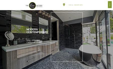 the-kitchen-factory: A cabinet and bath design/remodeling company based in Los Angeles.
