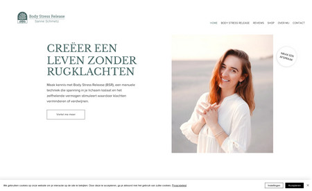 BSR Sanne Schmetz: Beautiful and elegant website in EditorX, clearly showing how elegant styles and simplicity can come together to clearly deliver the message.