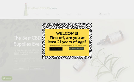 CBD USA: I created the entire E-Commerce site, logo, pricing, etc for the site.