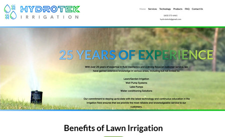 HydroTek Irrigation: Video Background
Business Consultation
Content Creation
Graphic Design