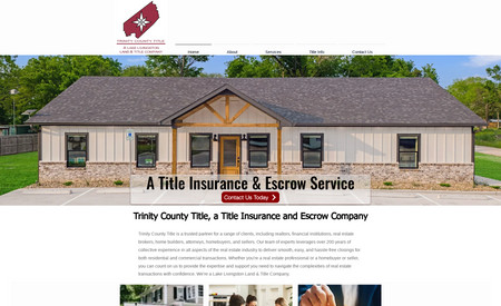 Trinity County: Another Local Title Insurance Business. 