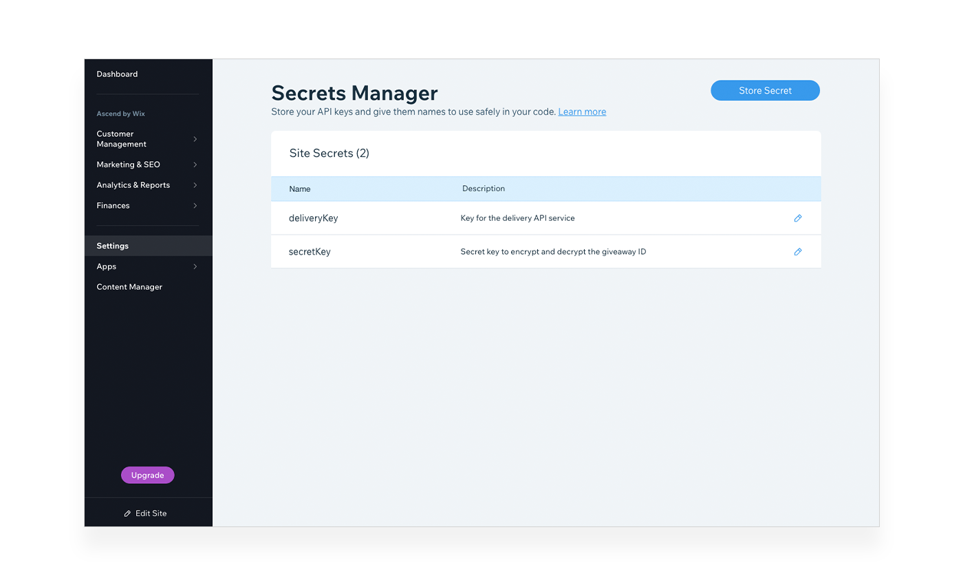 Secrets Manager